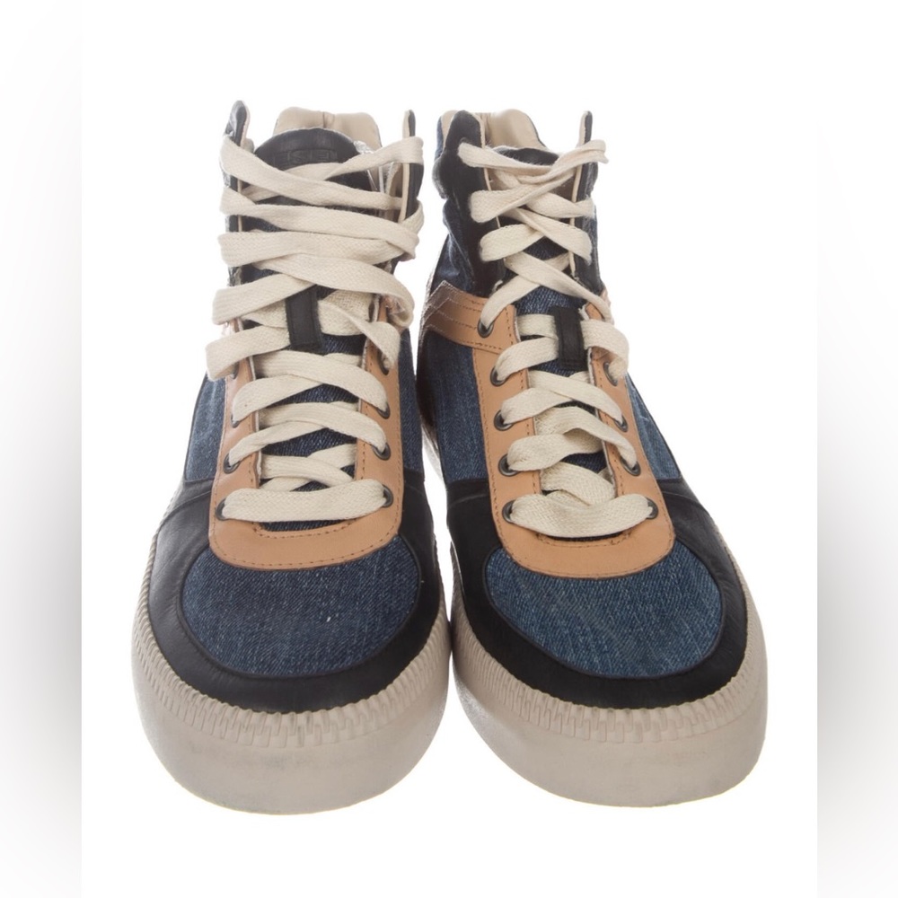 Like New Diesel High Top Sneakers - Picture 3 of 5